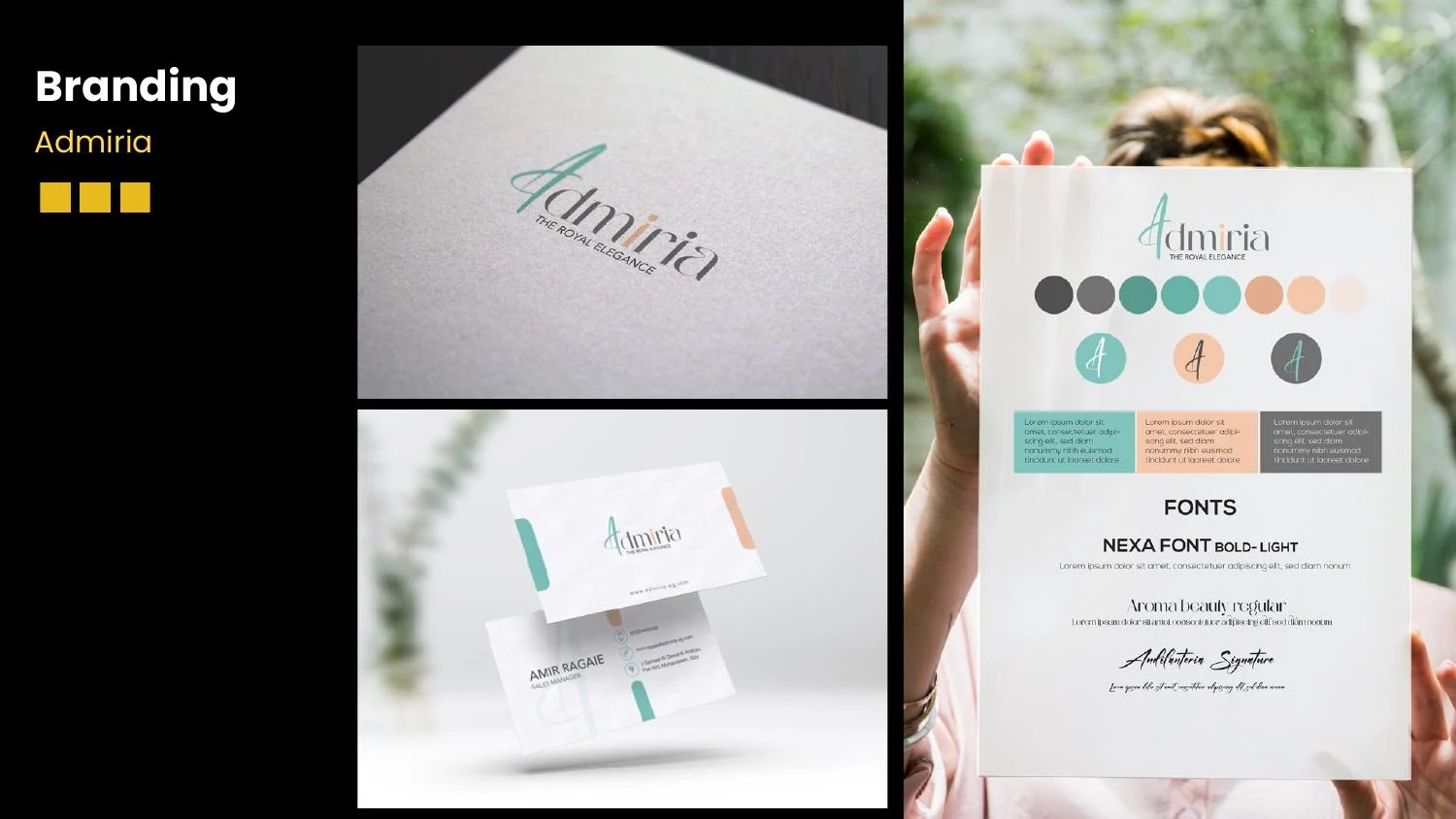 Admiria creative portfolio
